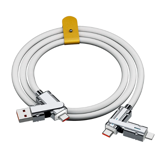 120W USB Type-C to Type-C 4 Mode iOS PD Fast Charging Data and Charging Cable for iPhone 11-15 Pro Max and Samsung S24