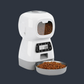 3.5L Smart Pet Feeder: Automatic Food Dispenser for Dogs and Cats with Timer and Water Fountain.