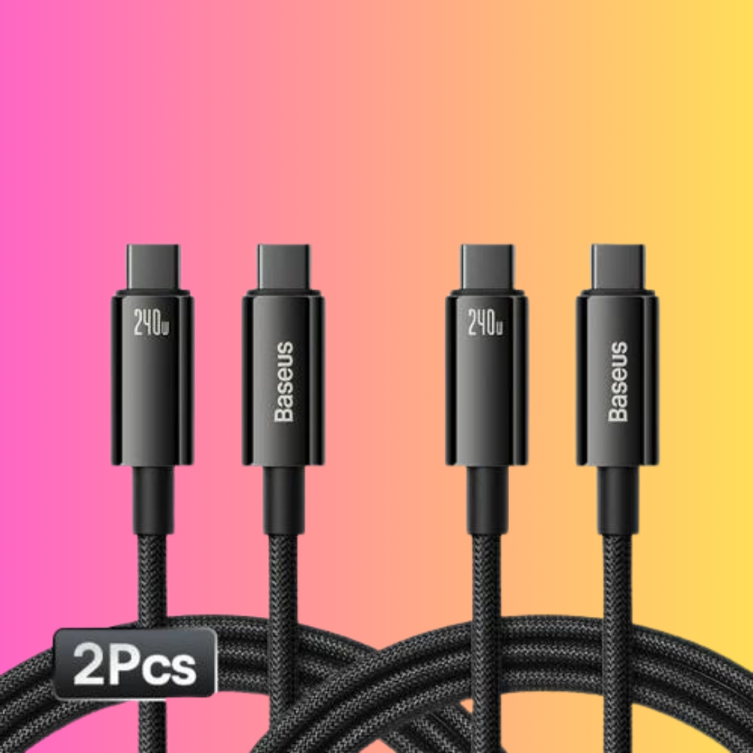 USB Type-C PD3.1 Fast charge 240W Data Cable for iPhone 15 Samsung S23 MacBook Laptops