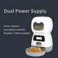 3.5L Smart Pet Feeder: Automatic Food Dispenser for Dogs and Cats with Timer and Water Fountain.