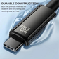 USB Type-C PD3.1 Fast charge 240W Data Cable for iPhone 15 Samsung S23 MacBook Laptops