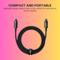 USB Type-C PD3.1 Fast charge 240W Data Cable for iPhone 15 Samsung S23 MacBook Laptops