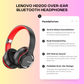 Original Lenovo HD200 Bluetooth Foldable Wireless Headphone