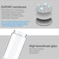 Revitalize Hydrogen-Infused Glass Water Bottle with Dual Chamber Ionizer for H2 Inhalation