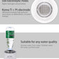 Revitalize Hydrogen-Infused Glass Water Bottle with Dual Chamber Ionizer for H2 Inhalation