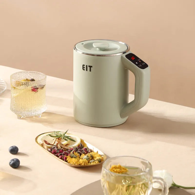 800ml Mini Electric Kettle & Tea Pot | Temperature Control