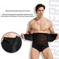 Men's High-Waist Tummy Control Shapewear Briefs | 3-Row Closure