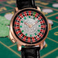 Original PINDU Design Limited Edition Revolving Roulette Game Diamond Dial Men's Watch