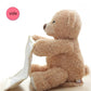 Baby Entertainment Peek-a-boo Bear Talking Chargeable Shy Face Teddy Bear Motorized Plush Toys