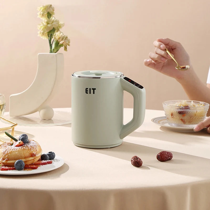 800ml Mini Electric Kettle & Tea Pot | Temperature Control