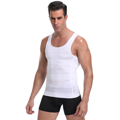 Men's Compression Shapewear Vest | Tummy & Waist Control