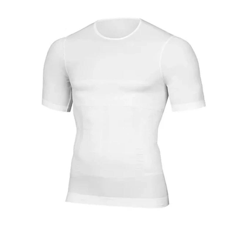 SELUDEE Men's Tummy Control Compression Shapewear Top