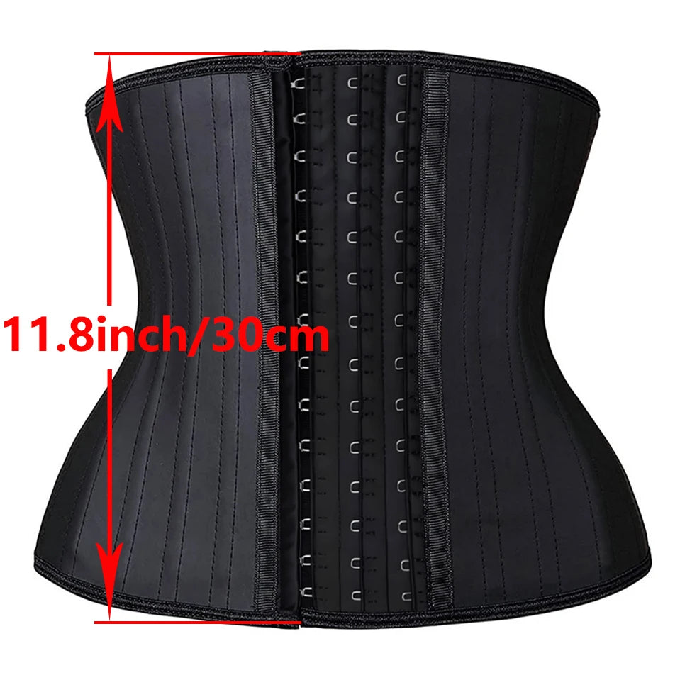 Women's 25-Bone Latex Waist Trainer | Firm Underbust Cincher