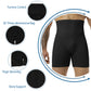 Vaslanda Men's High-Waist Compression Shapewear Shorts