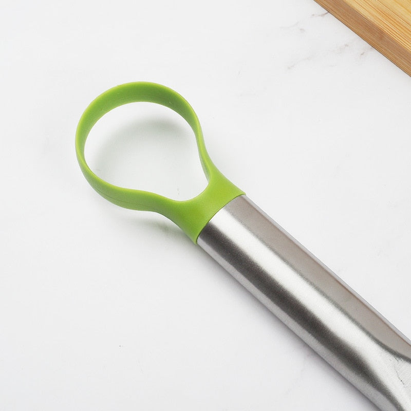 Stainless Steel Avocado Cutter Slicer Peeler Knife Pitaya Kiwi Slicer Peeler Kitchen Gadget Accessorie Fruit Vegetable Tools