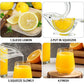 Clear Bird-Shaped Lemon Squeezer | Manual Citrus Wedge Press
