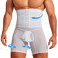CXZD Men's High-Waist Compression Shapewear Shorts