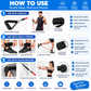 How to use resistance bands with handles ankle straps and door anchor