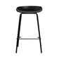 Artiss Set of 2 Metal Bar Stools - Black