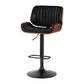 Artiss Bar Stools Kitchen Stool Chairs Metal Barstool Dining Chair Swivel Black
