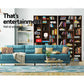 Artiss Adjustable Book Storage Shelf Rack Unit - Expresso