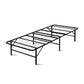 Artiss Folding Bed Frame Single Metal Bed Base Portable Black