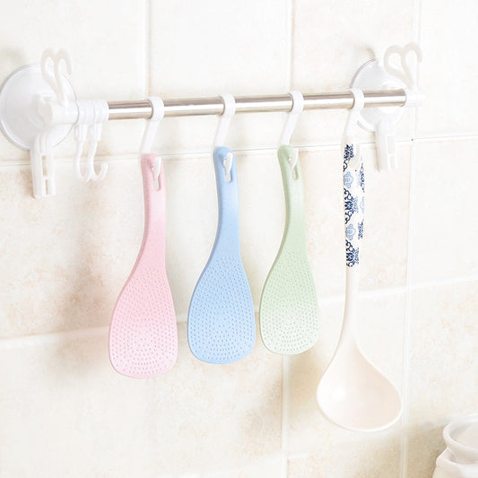 Cute Little Fresh Wheatgrass Rice Spoon - Non-Stick Rice Cooker Kitchen Utensil - Home Tool Accessory (1PCS)