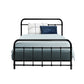 Artiss LEO Metal Bed Frame KS King Single - Black
