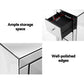 Artiss Mirrored Bedside table Drawers Furniture Mirror Glass Quenn Silver