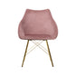 Artiss Set of 2 Valisa Dining Chairs Kitchen Chairs Upholstered Velvet Pink