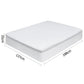 Giselle Bedding Double Size Waterproof Bamboo Mattress Protector