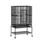 i.Pet Bird Cage Pet Cages Aviary 137CM Large Travel Stand Budgie Parrot Toys