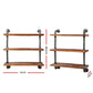Artiss Display Shelves Wall Brackets Bookshelf Industrial DIY Pipe Shelf Rustic