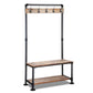 Artiss Clothes Rack Shoe  Rack Vintage Coat Stand Hallway Shelf