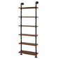 Artiss Rustic Wall Shelves Display Bookshelf Industrial DIY Pipe Shelf Brackets