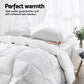 Giselle Bedding King Size 500GSM Goose Down Feather Quilt