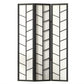 Artiss Room Divider Screen Privacy Wood Dividers Stand 3 Panel Archer Archer Black