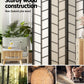Artiss Room Divider Screen Privacy Wood Dividers Stand 4 Panel Archer Black