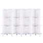 Artiss Room Divider Screen 8 Panel Privacy Foldable Dividers Timber Stand Shelf