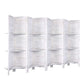 Artiss Room Divider Screen 8 Panel Privacy Foldable Dividers Timber Stand Shelf