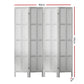 Artiss Jade Room Divider Screen Privacy Wood Dividers Stand 4 Panel White