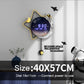Luminous 3D Digital LED Wall Clock - Silent Electronic Creative Home Decor with Jumping Second Feature Second Clock Home Decoration