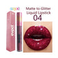 Matte Glitter Liquid Lipstick - 18 Colors of Waterproof Diamond Shimmer and Pearl Lip Gloss for a Sexy Makeover