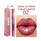Matte Glitter Liquid Lipstick - 18 Colors of Waterproof Diamond Shimmer and Pearl Lip Gloss for a Sexy Makeover