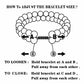 Triple Protection Bracelet 8mm Beads Bracelet Tigers Eye Black Obsidian Hematite Bracelet for Men Women Healing Crystal Bangle