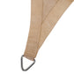 Instahut 4 x 6m Waterproof Rectangle Shade Sail Cloth - Sand Beige