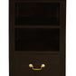 Tasmania 1 Drawer Lamp table (Chocolate)