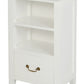 Tasmania 1 Drawer Lamp Table (White)