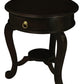 Emilia 1 Drawer Lamp Table (Chocolate)