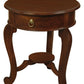 Emilia 1 Drawer Lamp Table (Mahogany)